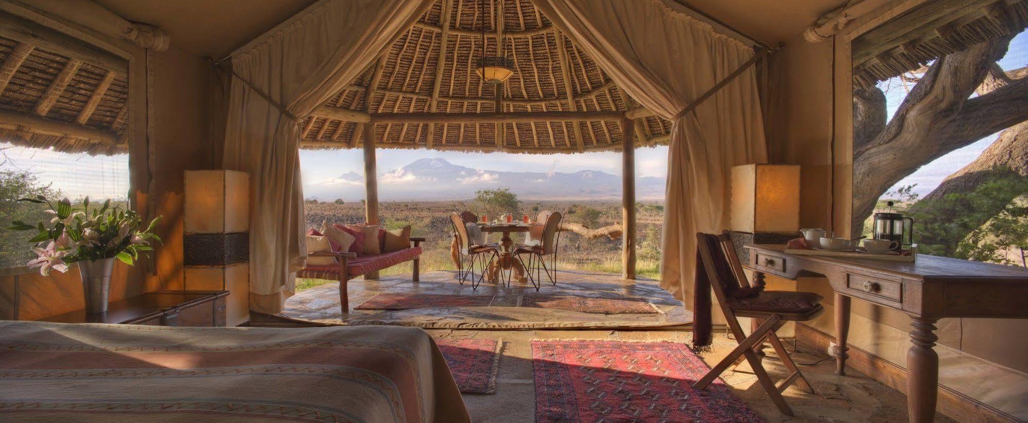 Elewana Tortilis Camp Hotel Amboseli Buitenkant foto
